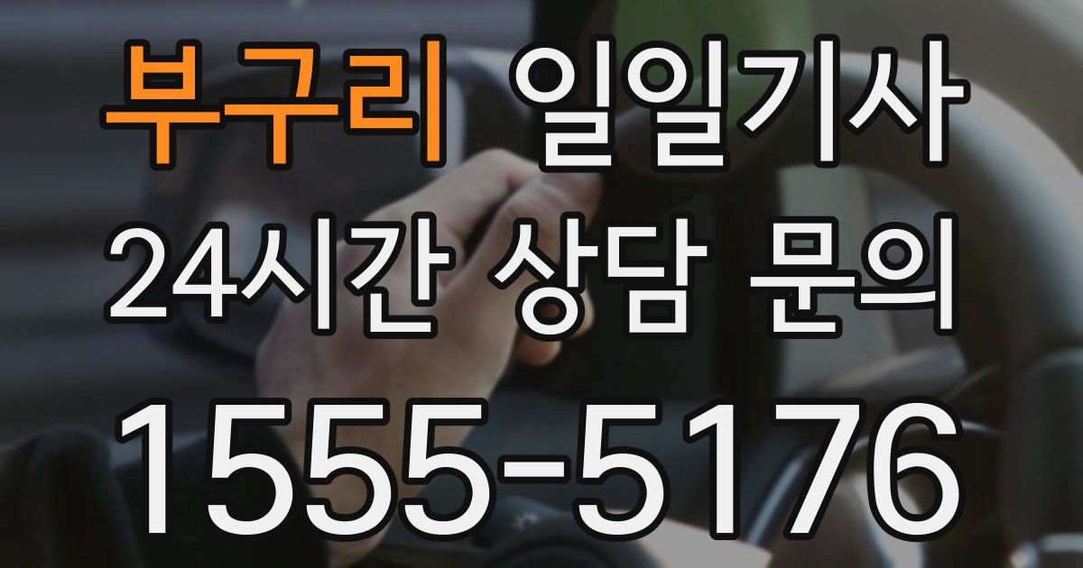 일일대리기사