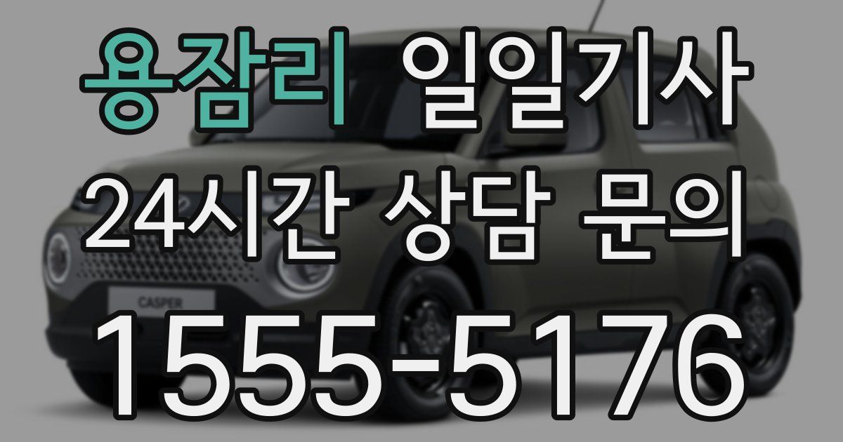 일일대리기사
