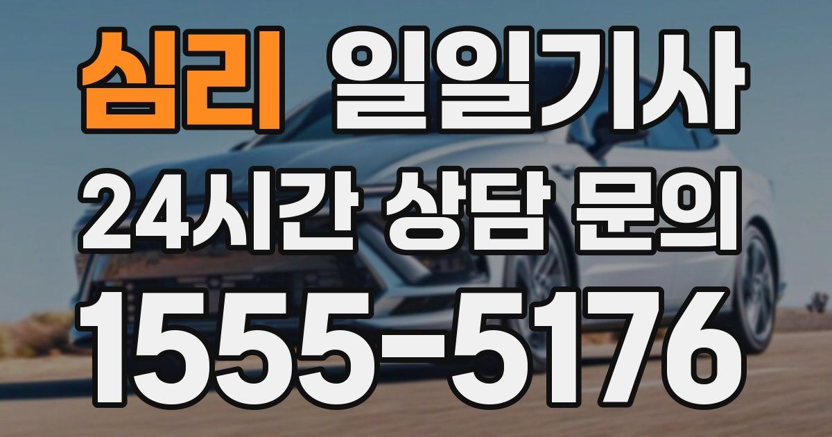 일일대리기사