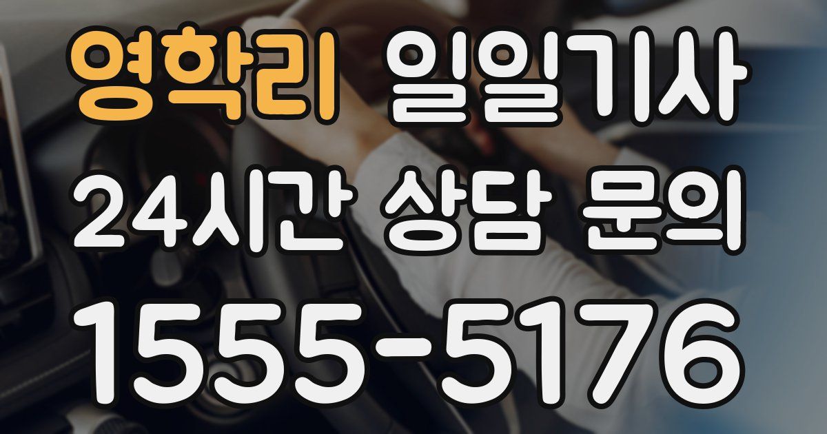일일대리기사