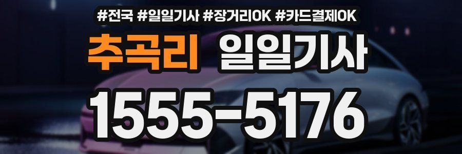 추곡리 일일기사