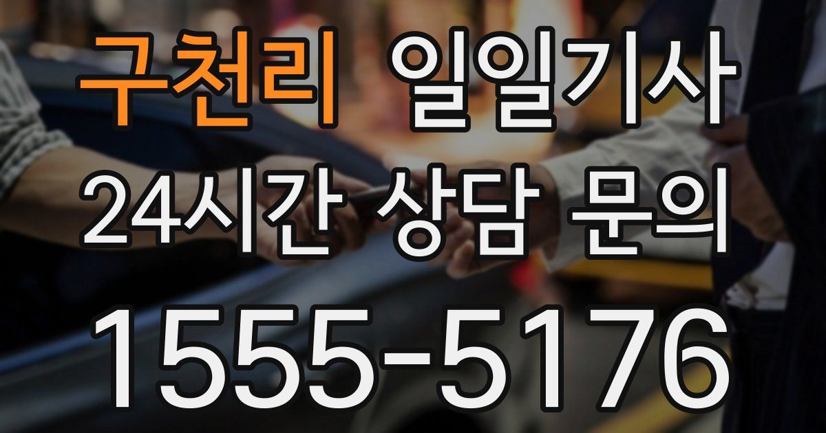 일일대리기사