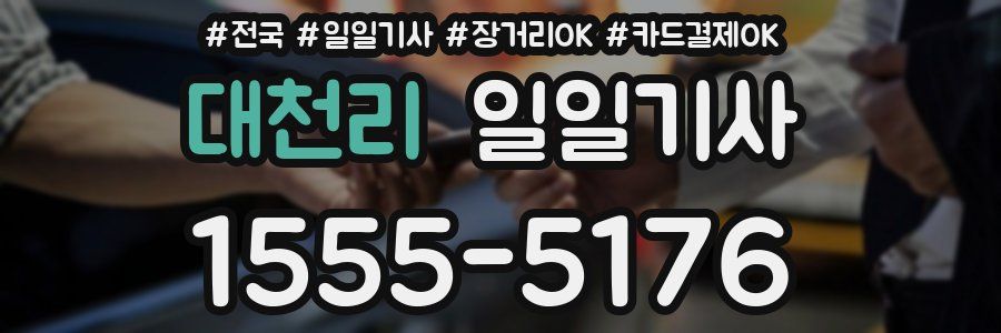 대천리 일일기사