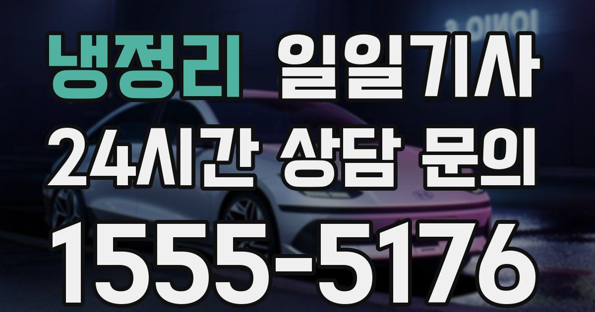 일일대리기사