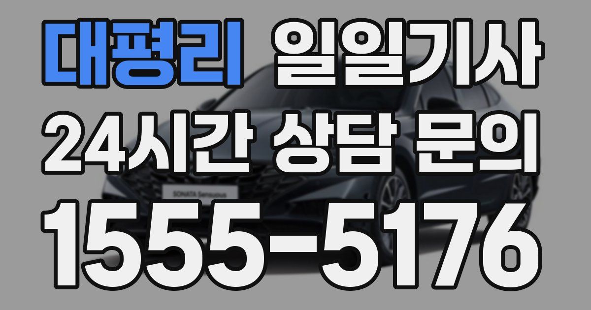 일일대리기사