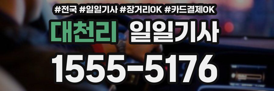 대천리 일일기사