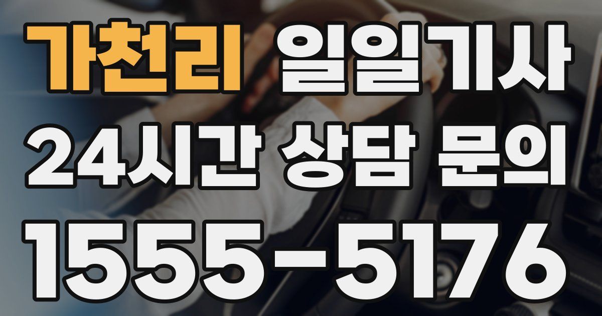 일일대리기사