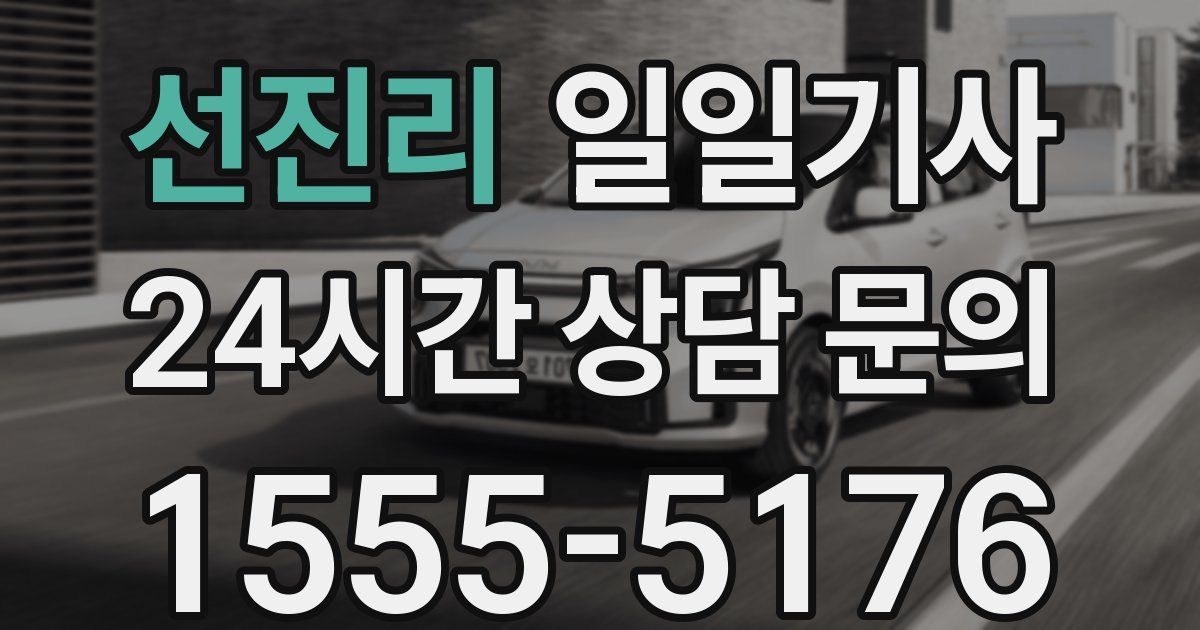일일대리기사