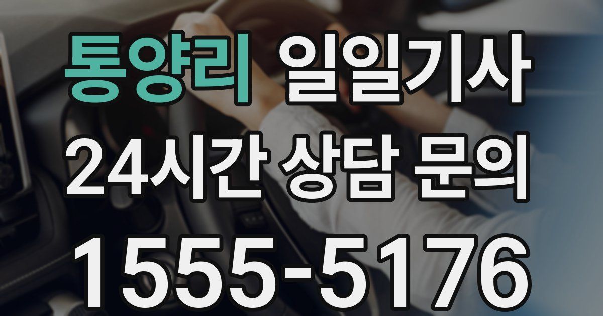 일일대리기사