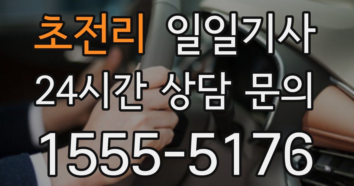 일일대리기사
