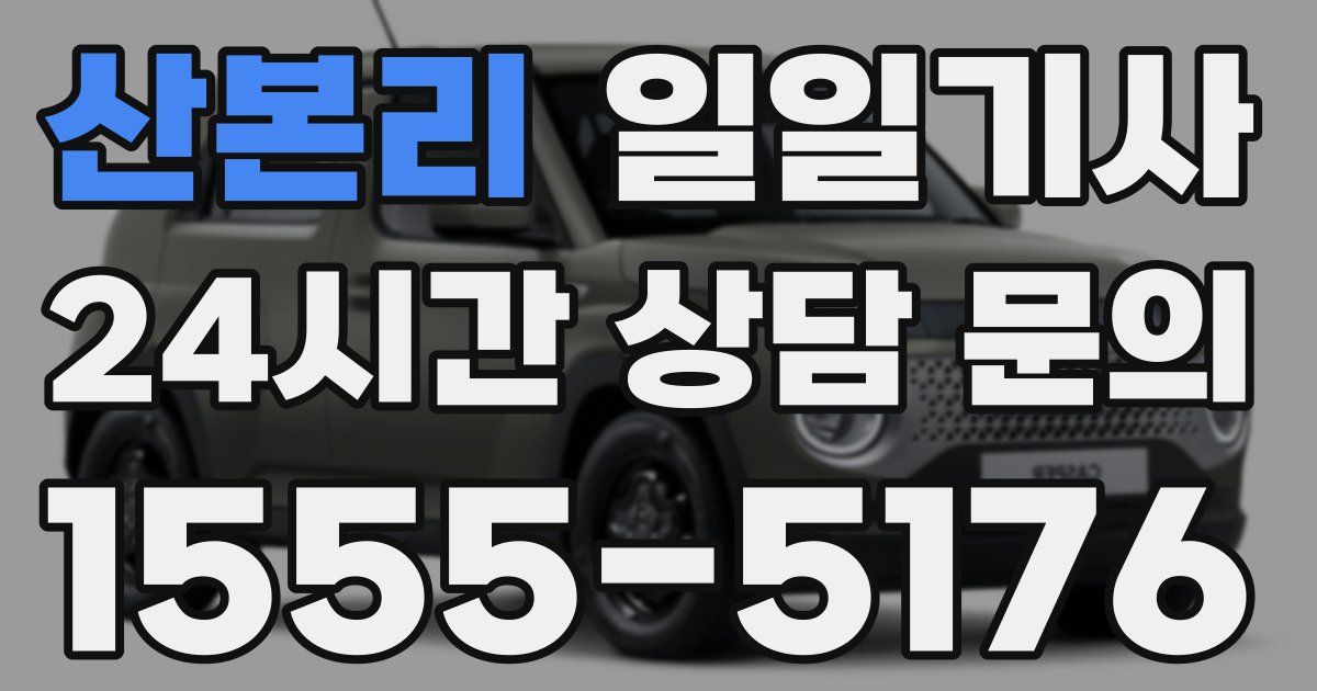 일일대리기사