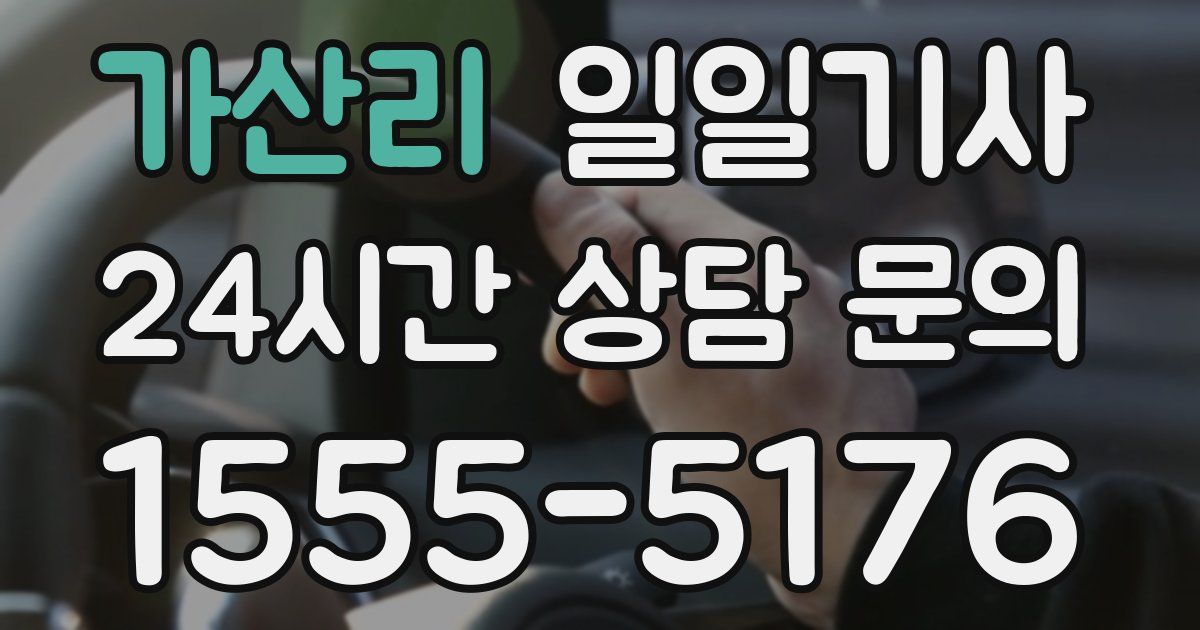 일일대리기사