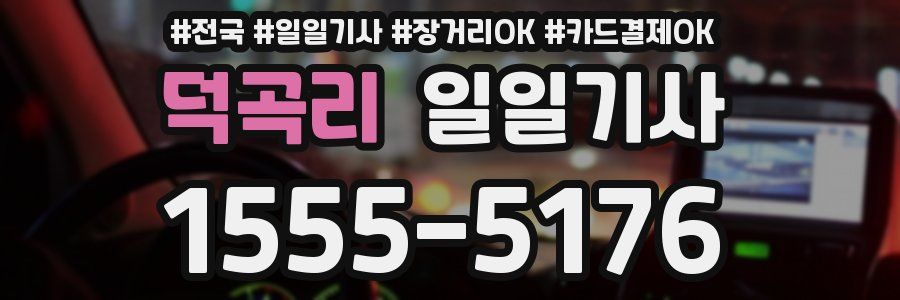 덕곡리 일일기사