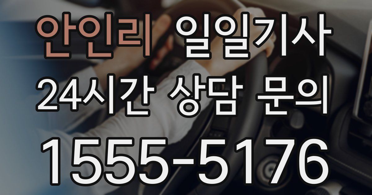 일일대리기사