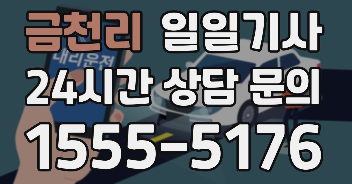 일일대리기사