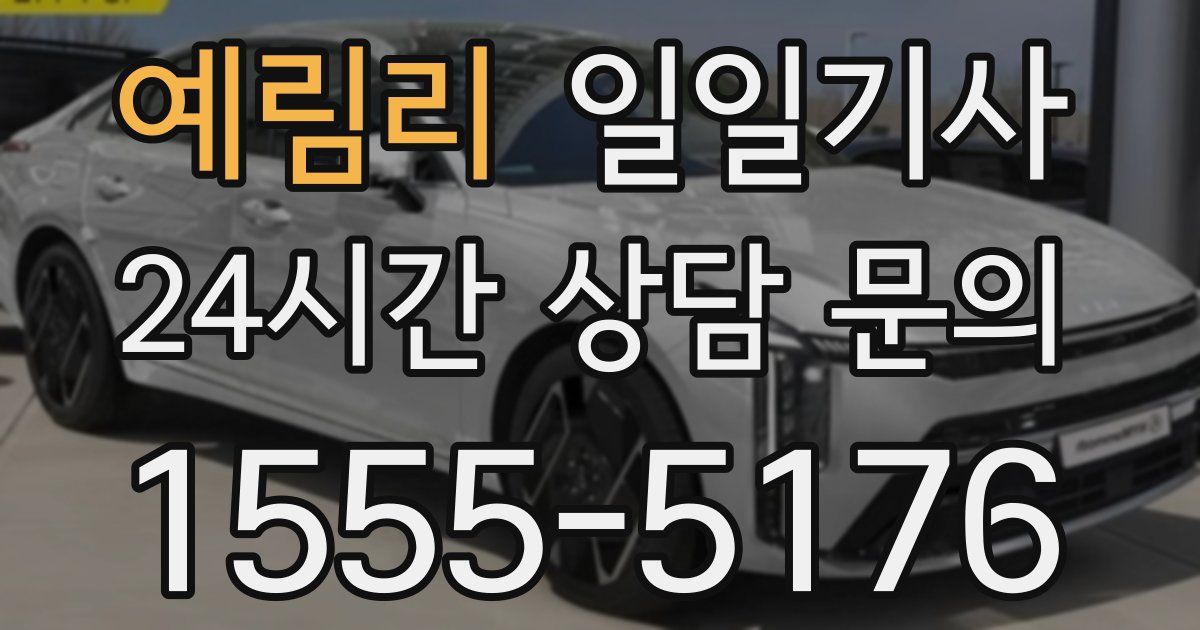 일일대리기사