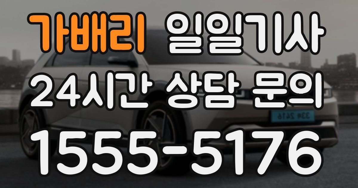 일일대리기사