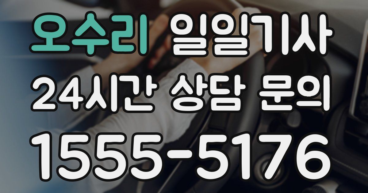 일일대리기사