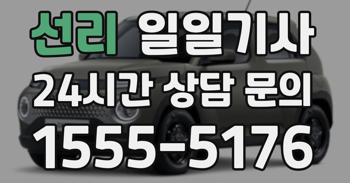 일일대리기사