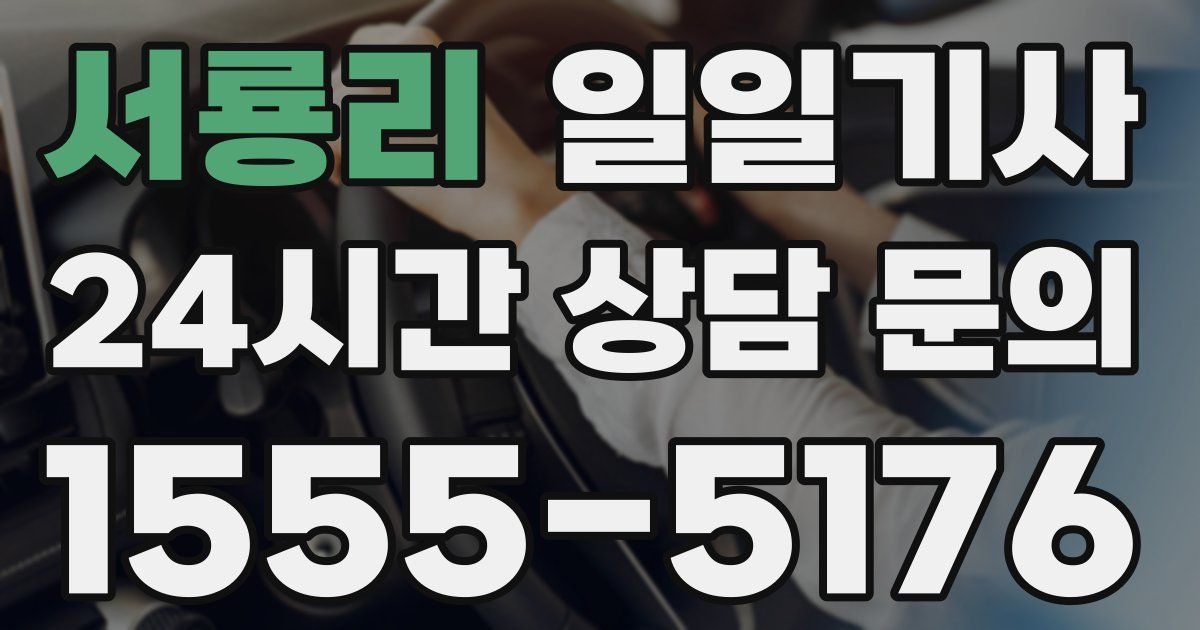 일일대리기사