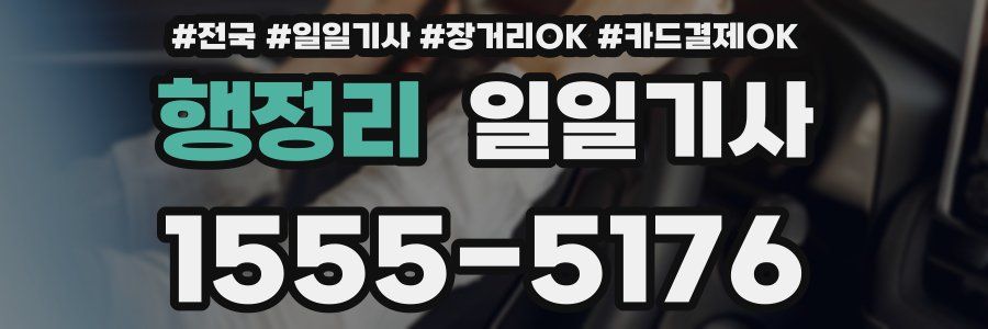 행정리 일일기사