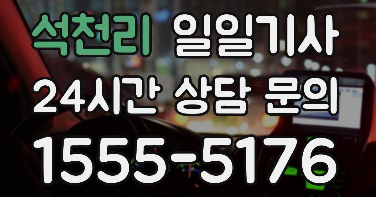 일일대리기사