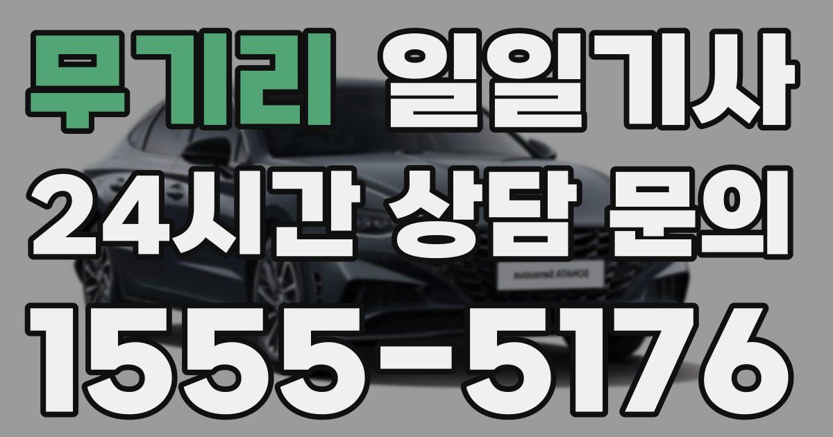 일일대리기사