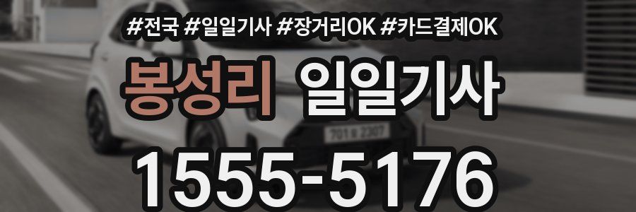 봉성리 일일기사