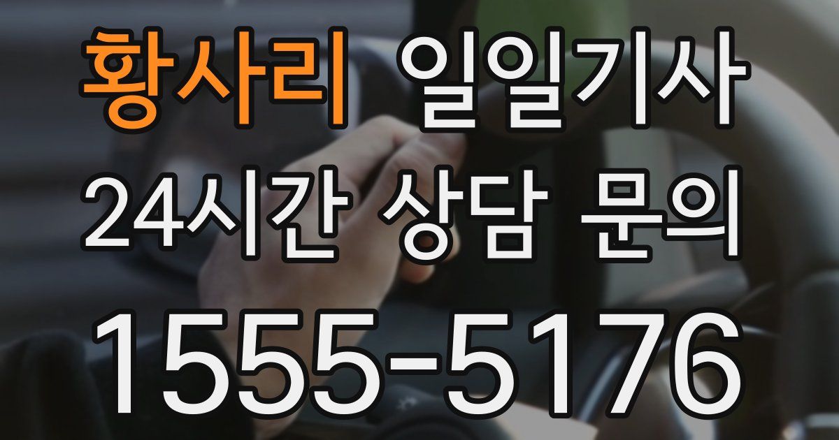 일일대리기사