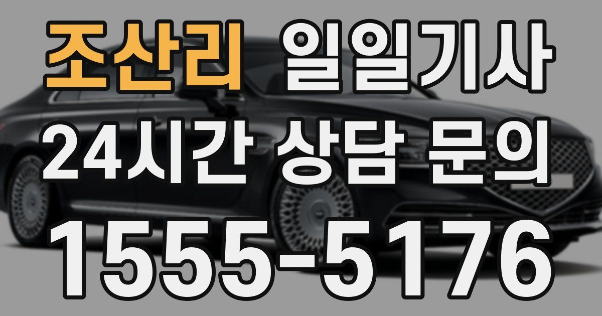 일일대리기사