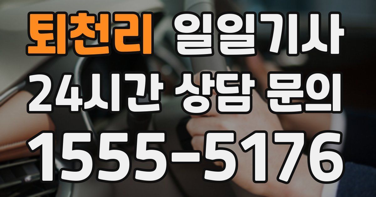 일일대리기사