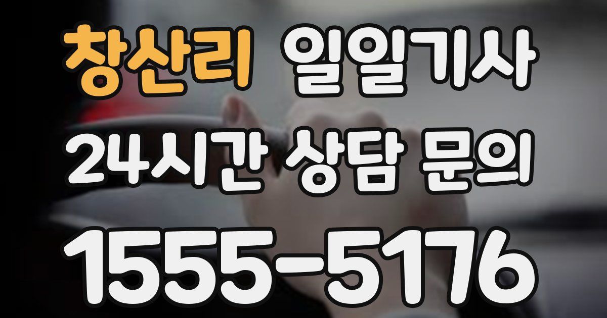 일일대리기사