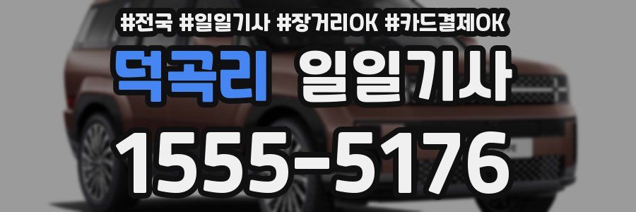 덕곡리 일일기사