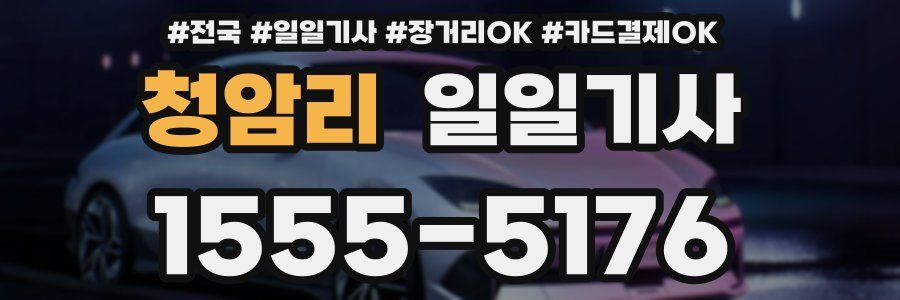 청암리 일일기사