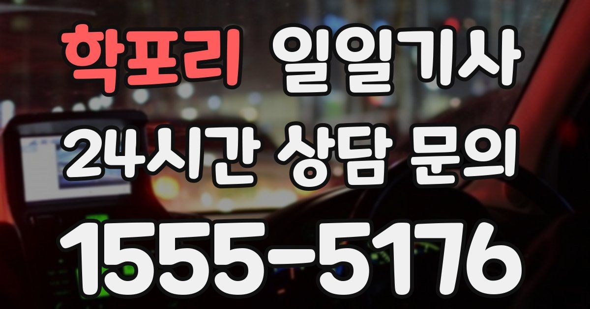 일일대리기사