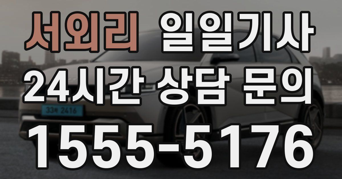 일일대리기사