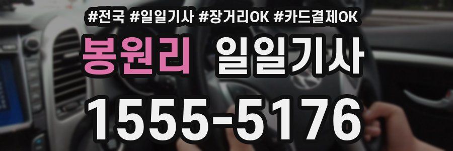 봉원리 일일기사