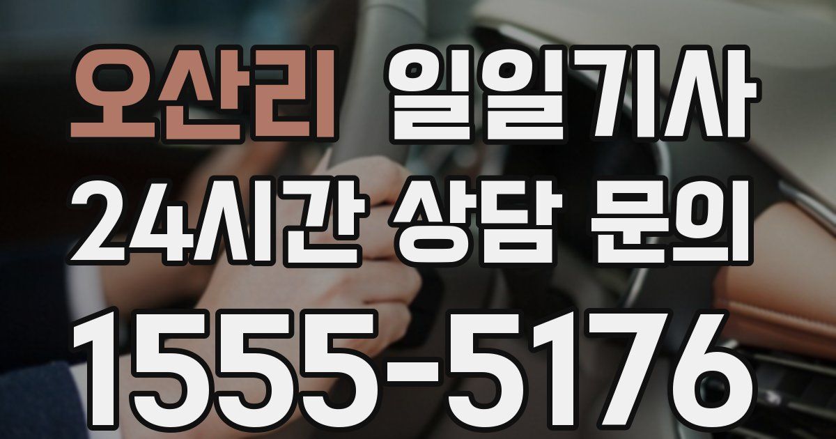 일일대리기사