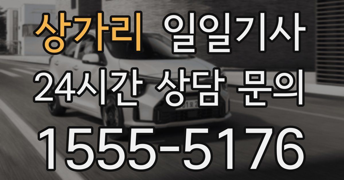 일일대리기사