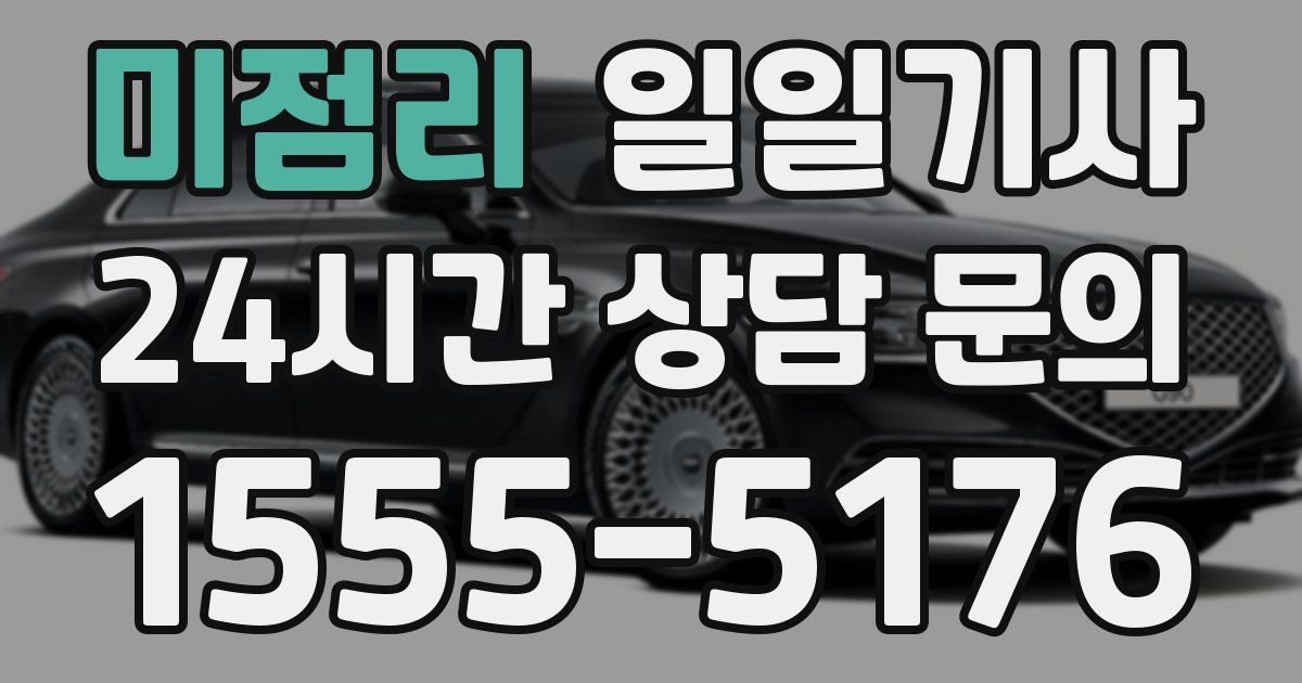 일일대리기사