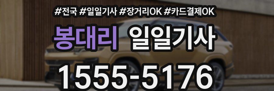 봉대리 일일기사