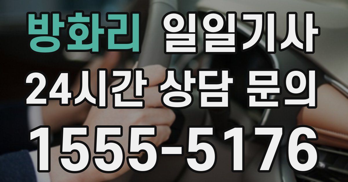 일일대리기사