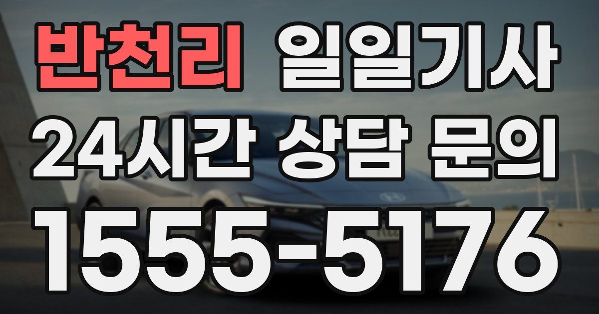 일일대리기사