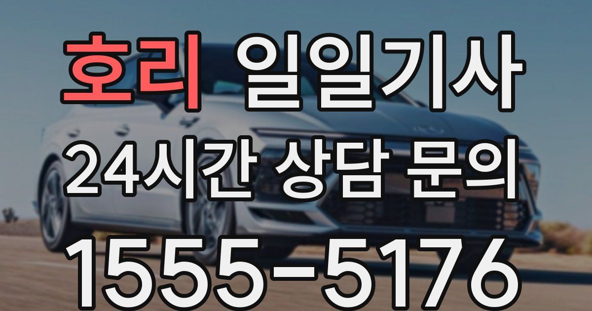 일일대리기사