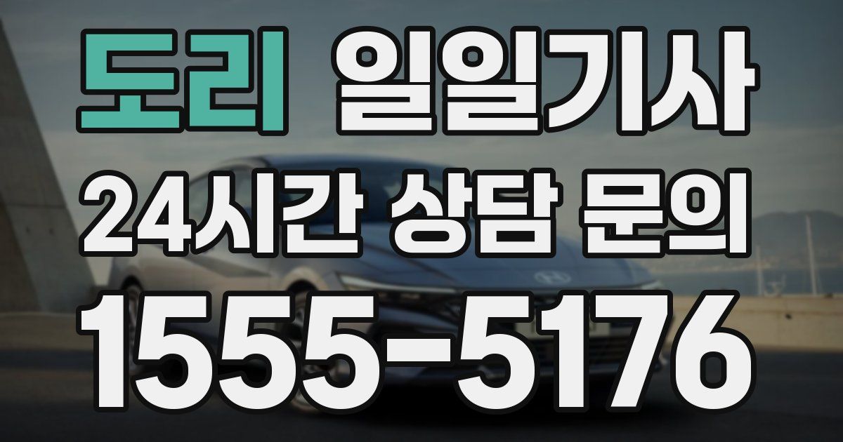 일일대리기사