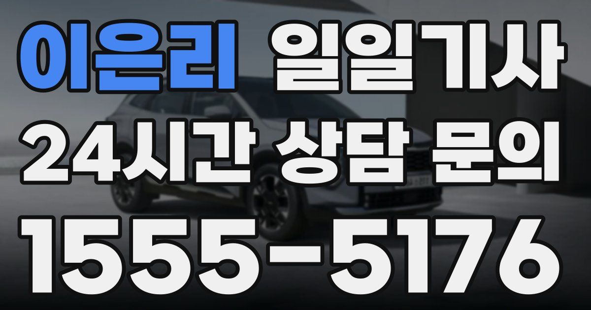 일일대리기사