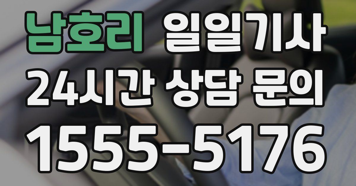 일일대리기사