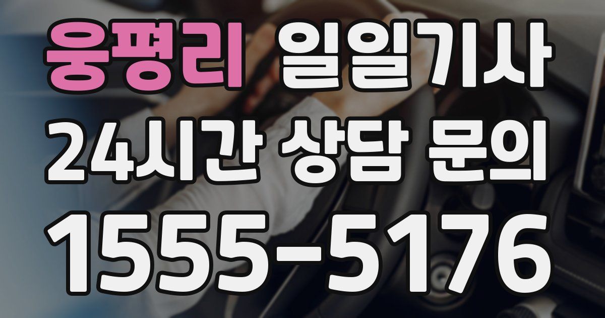 일일대리기사