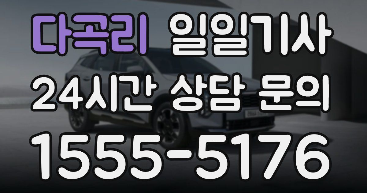 일일대리기사