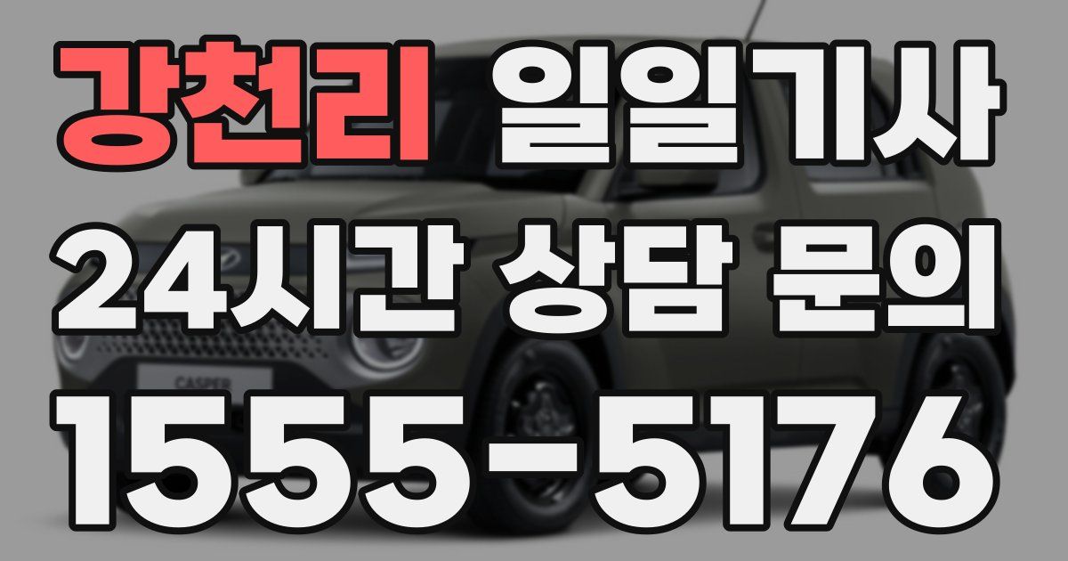 일일대리기사